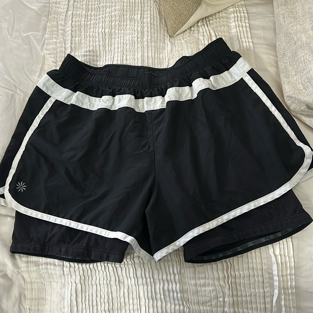 Athleta Women’s shorts with compression liner